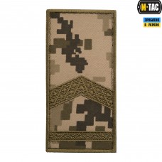 M-Tac погон МО Прапорщик на липучці ММ14
