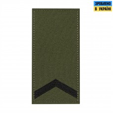 M-Tac погон МО Старший солдат на липучці олива