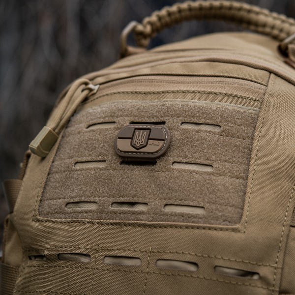 M-Tac MOLLE Patch Прапор України з гербом PVC Coyote - 51291005 M-Tac MOLLE Patch Прапор України з гербом PVC Coyote - 51291005