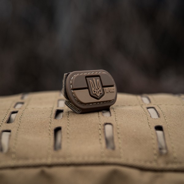 M-Tac MOLLE Patch Прапор України з гербом PVC Coyote - 51291005 M-Tac MOLLE Patch Прапор України з гербом PVC Coyote - 51291005