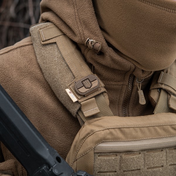 M-Tac MOLLE Patch Прапор України з гербом PVC Coyote - 51291005 M-Tac MOLLE Patch Прапор України з гербом PVC Coyote - 51291005