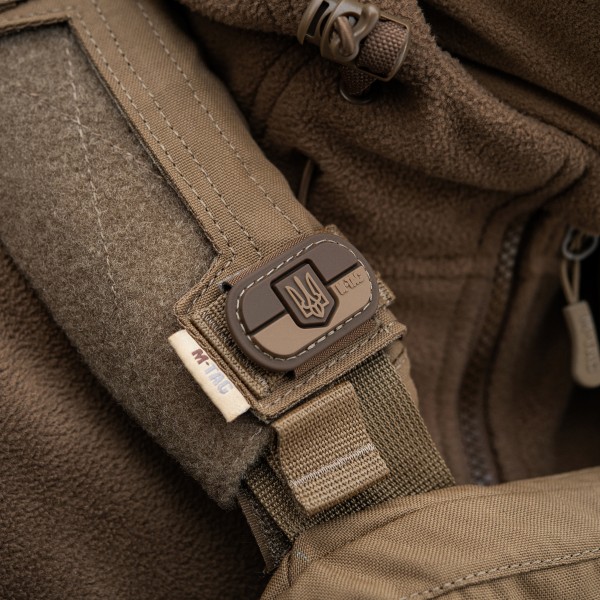 M-Tac MOLLE Patch Прапор України з гербом PVC Coyote - 51291005 M-Tac MOLLE Patch Прапор України з гербом PVC Coyote - 51291005