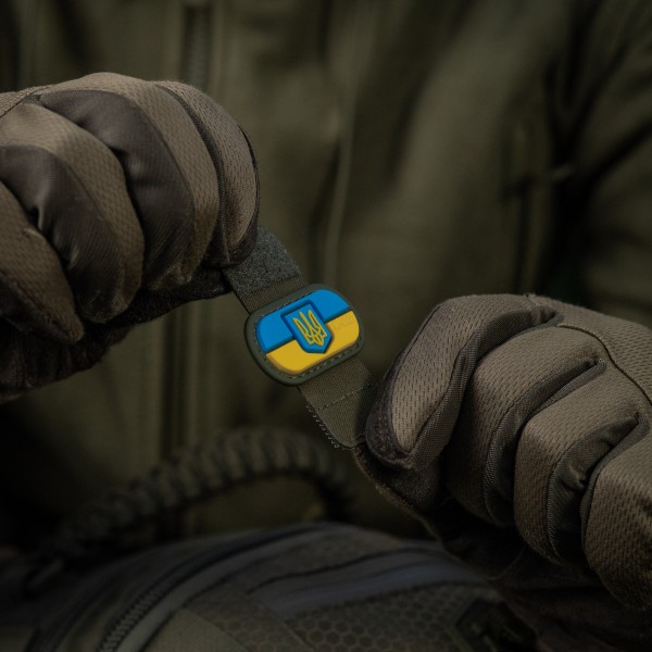 M-Tac MOLLE Patch Прапор України з гербом PVC Full Color/Ranger Green - 51291023 M-Tac MOLLE Patch Прапор України з гербом PVC Full Color/Ranger Green - 51291023