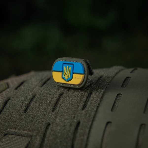 M-Tac MOLLE Patch Прапор України з гербом PVC Full Color/Ranger Green - 51291023 M-Tac MOLLE Patch Прапор України з гербом PVC Full Color/Ranger Green - 51291023