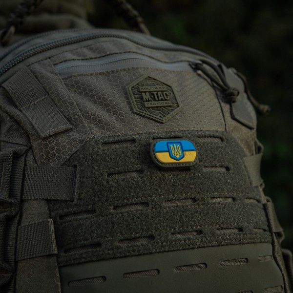 M-Tac MOLLE Patch Прапор України з гербом PVC Full Color/Ranger Green - 51291023 M-Tac MOLLE Patch Прапор України з гербом PVC Full Color/Ranger Green - 51291023