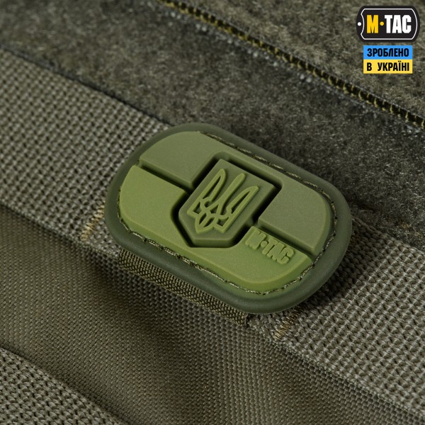 M-Tac MOLLE Patch Прапор України з гербом PVC Ranger Green - 51291123 M-Tac MOLLE Patch Прапор України з гербом PVC Ranger Green - 51291123
