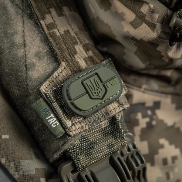 M-Tac MOLLE Patch Прапор України з гербом PVC Ranger Green - 51291123 M-Tac MOLLE Patch Прапор України з гербом PVC Ranger Green - 51291123