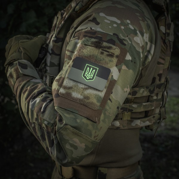 M-Tac нашивка флаг Украины с гербом (80х50 мм) Olive/GID - 51303199 M-Tac нашивка флаг Украины с гербом (80х50 мм) Olive/GID - 51303199