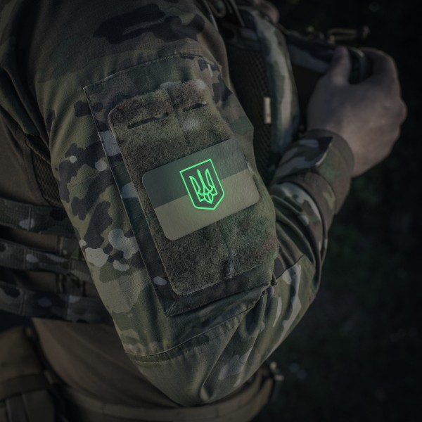 M-Tac нашивка флаг Украины с гербом (80х50 мм) Coyote/GID - 51303599 M-Tac нашивка флаг Украины с гербом (80х50 мм) Coyote/GID - 51303599