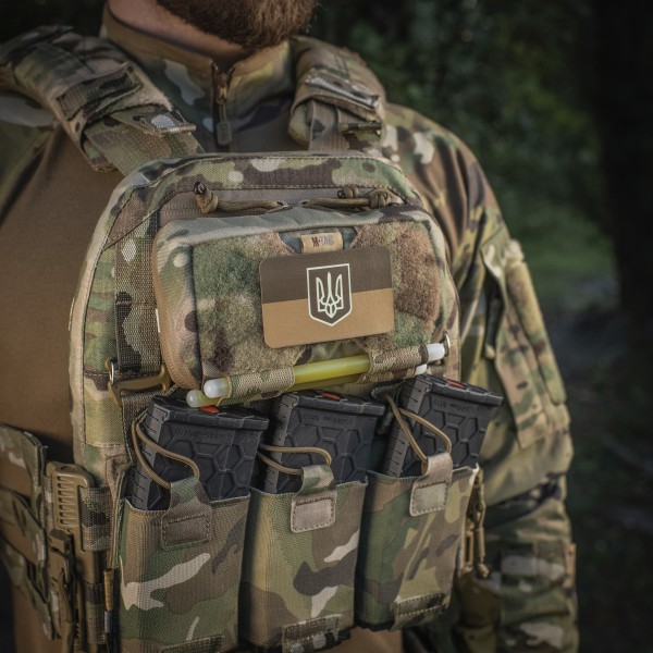 M-Tac нашивка флаг Украины с гербом (80х50 мм) Coyote/GID - 51303599 M-Tac нашивка флаг Украины с гербом (80х50 мм) Coyote/GID - 51303599