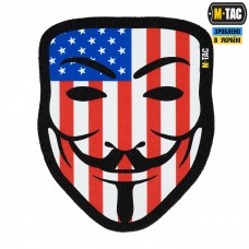 M-Tac нашивка Anonymous Black USA