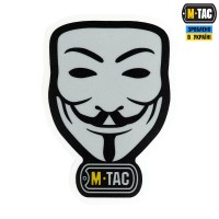 M-Tac наклейка Anonymous світловідбиваюча Black