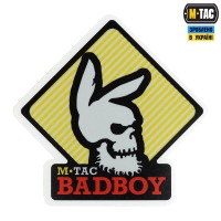 M-Tac наклейка Bad Boy светоотражающая Black