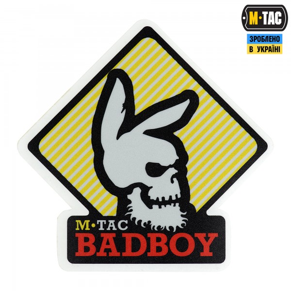 M-Tac наклейка Bad Boy світловідбиваюча Black - 51322002