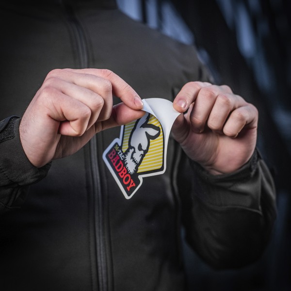 M-Tac наклейка Bad Boy світловідбиваюча Black - 51322002