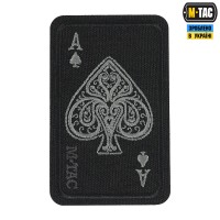 M-Tac нашивка Ace of Spades (вишивка) Black
