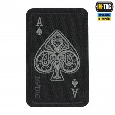 M-Tac нашивка Ace of Spades (вышивка) Black