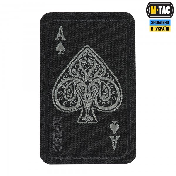 M-Tac нашивка Ace of Spades (вишивка) Black - 51324002