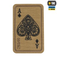 M-Tac нашивка Ace of Spades (вишивка) Coyote