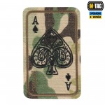 M-Tac нашивка Ace of Spades (вишивка) Multicam