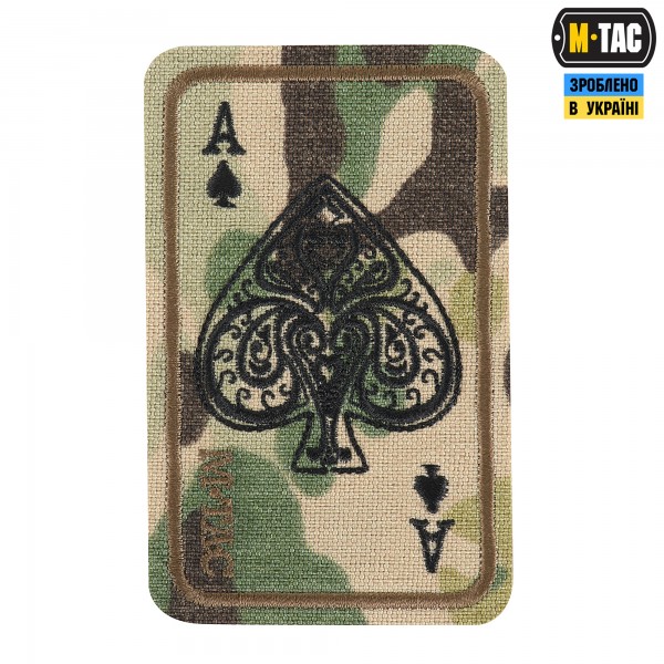 M-Tac нашивка Ace of Spades (вишивка) Multicam - 51324008