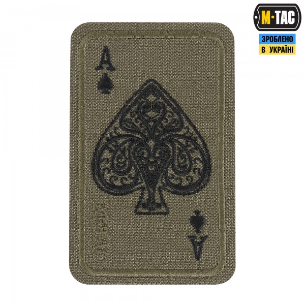 M-Tac нашивка Ace of Spades (вишивка) Ranger Green - 51324023