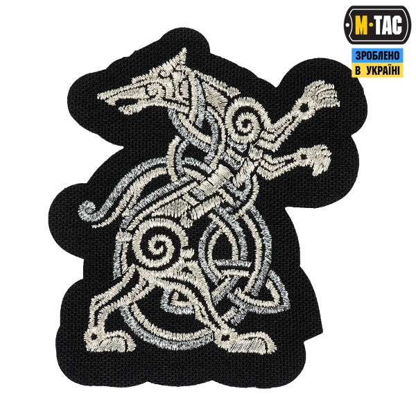 M-Tac нашивка Wolf (вышивка) Black - 51327002