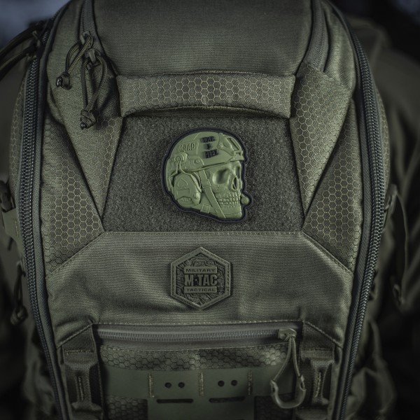 M-Tac нашивка War is Hell 3D PVC Olive - 51328001