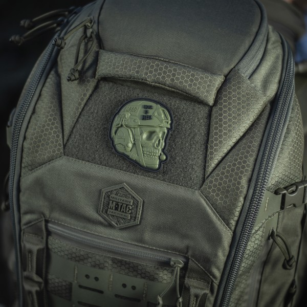 M-Tac нашивка War is Hell 3D PVC Olive - 51328001