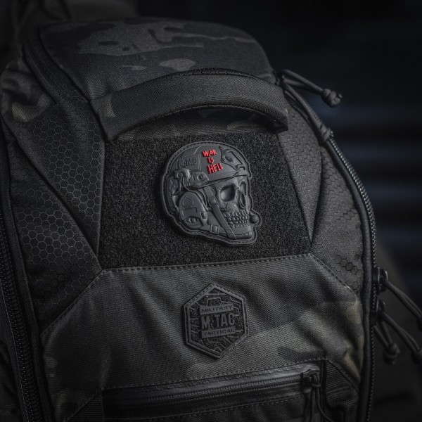 M-Tac нашивка War is Hell 3D PVC Black - 51328002 M-Tac нашивка War is Hell 3D PVC Black - 51328002
