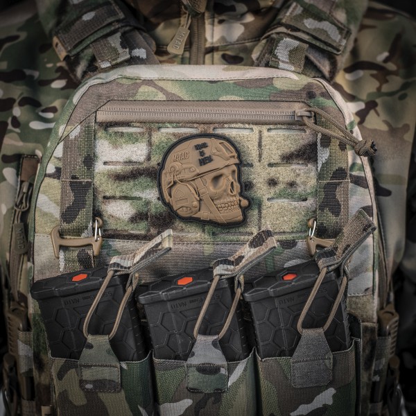 M-Tac нашивка War is Hell 3D PVC Coyote - 51328005