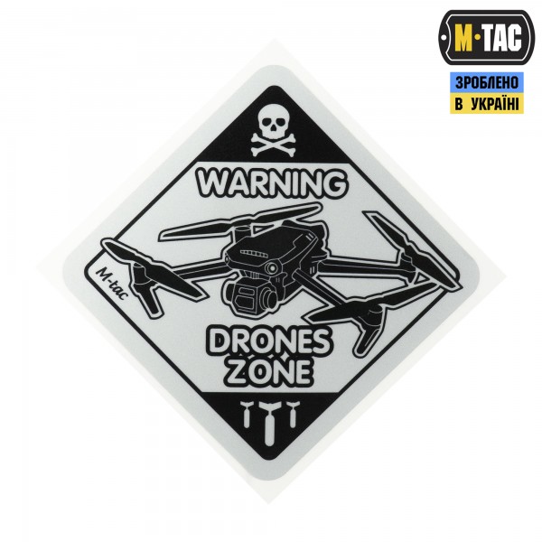 M-Tac наклейка Drones Zone Black - 51329002-S