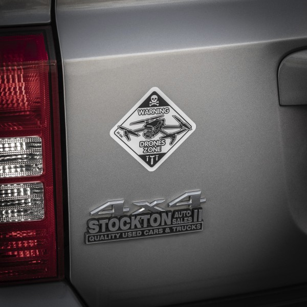 M-Tac наклейка Drones Zone Black - 51329002-S M-Tac наклейка Drones Zone Black - 51329002-S