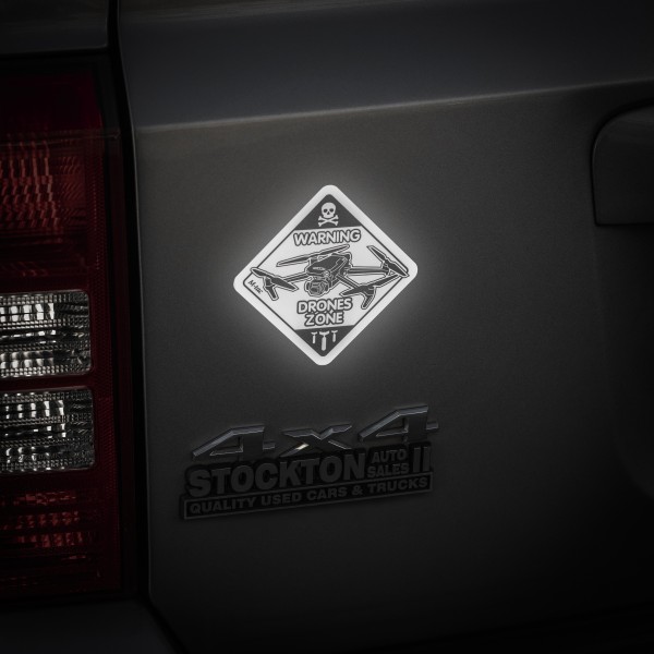 M-Tac наклейка Drones Zone Black - 51329002-S M-Tac наклейка Drones Zone Black - 51329002-S