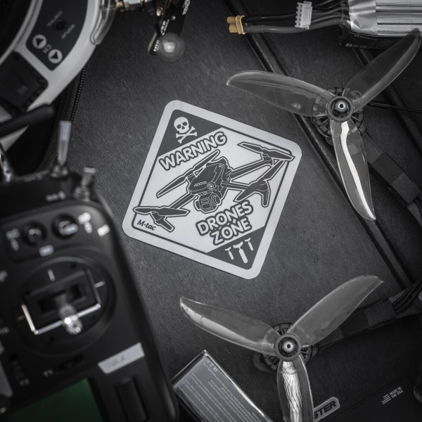 M-Tac наклейка Drones Zone Black - 51329002-S M-Tac наклейка Drones Zone Black - 51329002-S