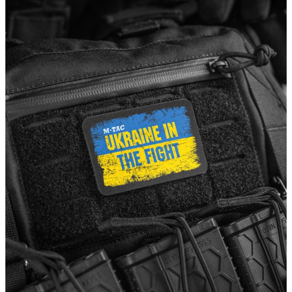 M-Tac нашивка Ukraine in the Fight (80х50 мм) - 51331000 M-Tac нашивка Ukraine in the Fight (80х50 мм) - 51331000