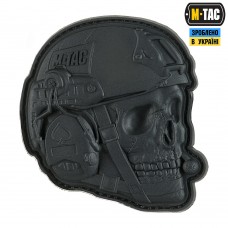 M-Tac нашивка Operator 3D PVC Black