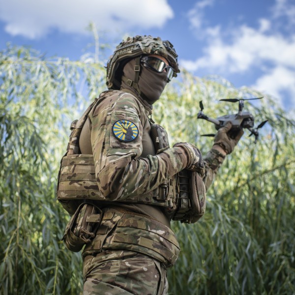 M-Tac нашивка Шлях Самурая PVC синьо-жовтий - 51338301