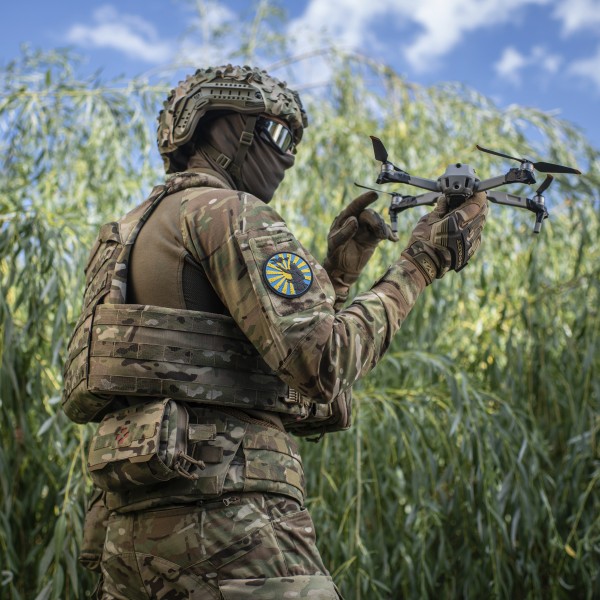 M-Tac нашивка Шлях Самурая PVC синьо-жовтий - 51338301