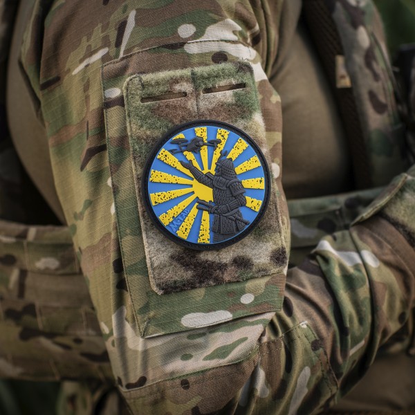 M-Tac нашивка Шлях Самурая PVC синьо-жовтий - 51338301