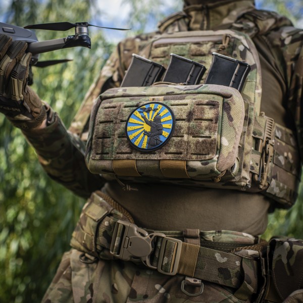 M-Tac нашивка Шлях Самурая PVC синьо-жовтий - 51338301