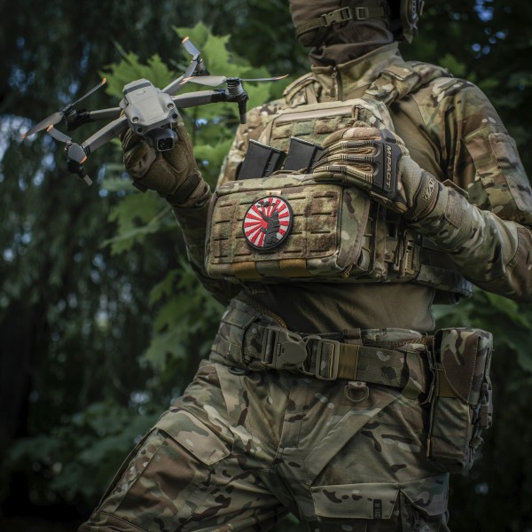 M-Tac нашивка Шлях Самурая PVC червоно-чорний - 51338302