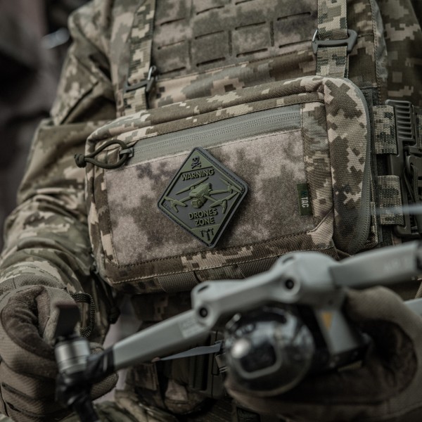 M-Tac нашивка Drone Zone PVC Olive - 51346001
