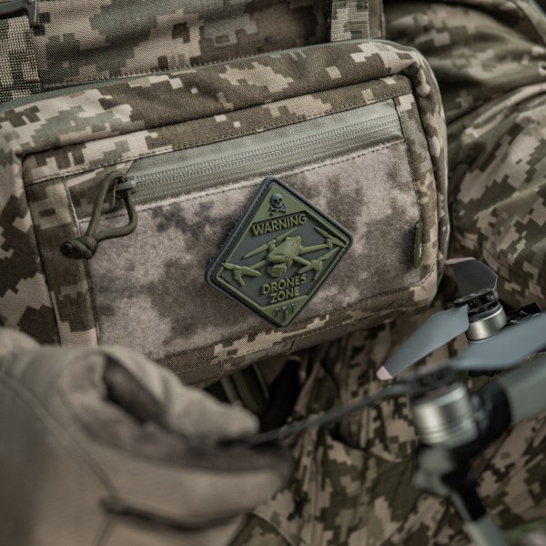 M-Tac нашивка Drone Zone PVC Olive - 51346001