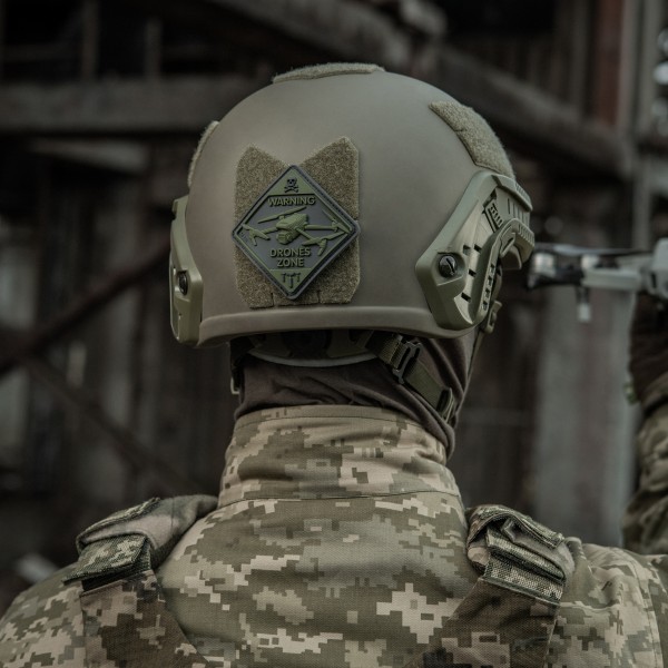M-Tac нашивка Drone Zone PVC Olive - 51346001