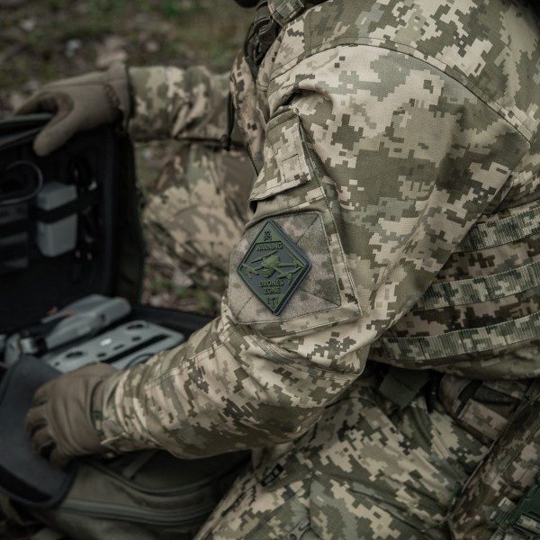 M-Tac нашивка Drone Zone PVC Olive - 51346001