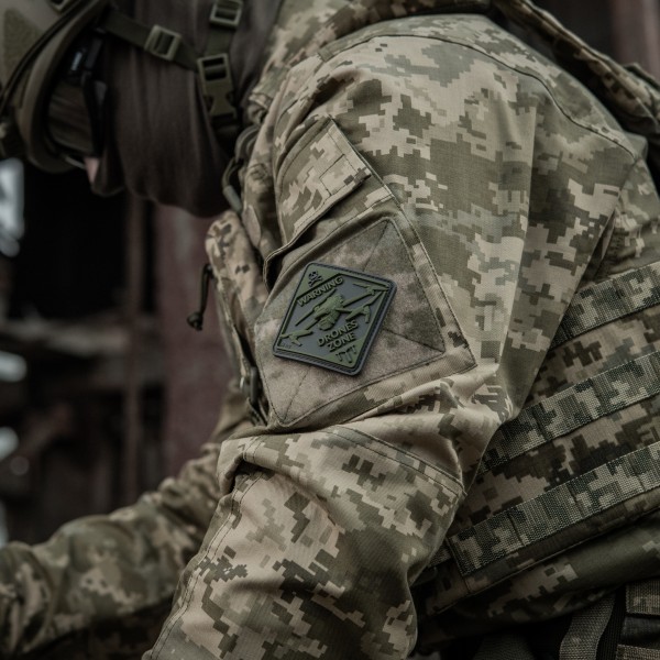 M-Tac нашивка Drone Zone PVC Olive - 51346001