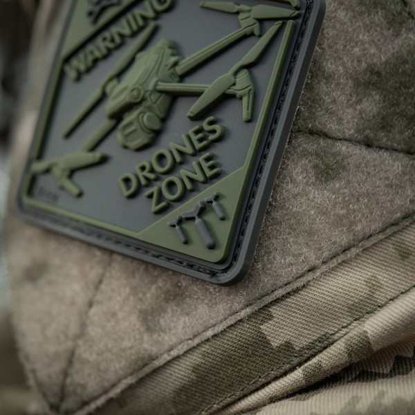 M-Tac нашивка Drone Zone PVC Olive - 51346001