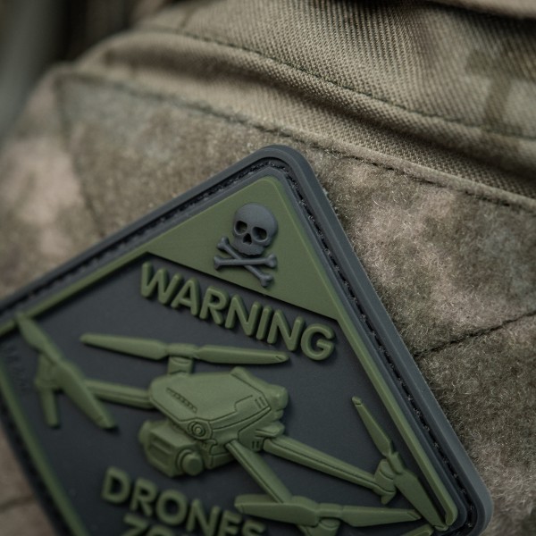 M-Tac нашивка Drone Zone PVC Olive - 51346001