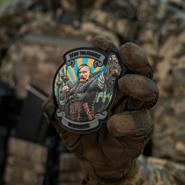 M-Tac нашивка Zero Tolerance PVC Grey - 51348042